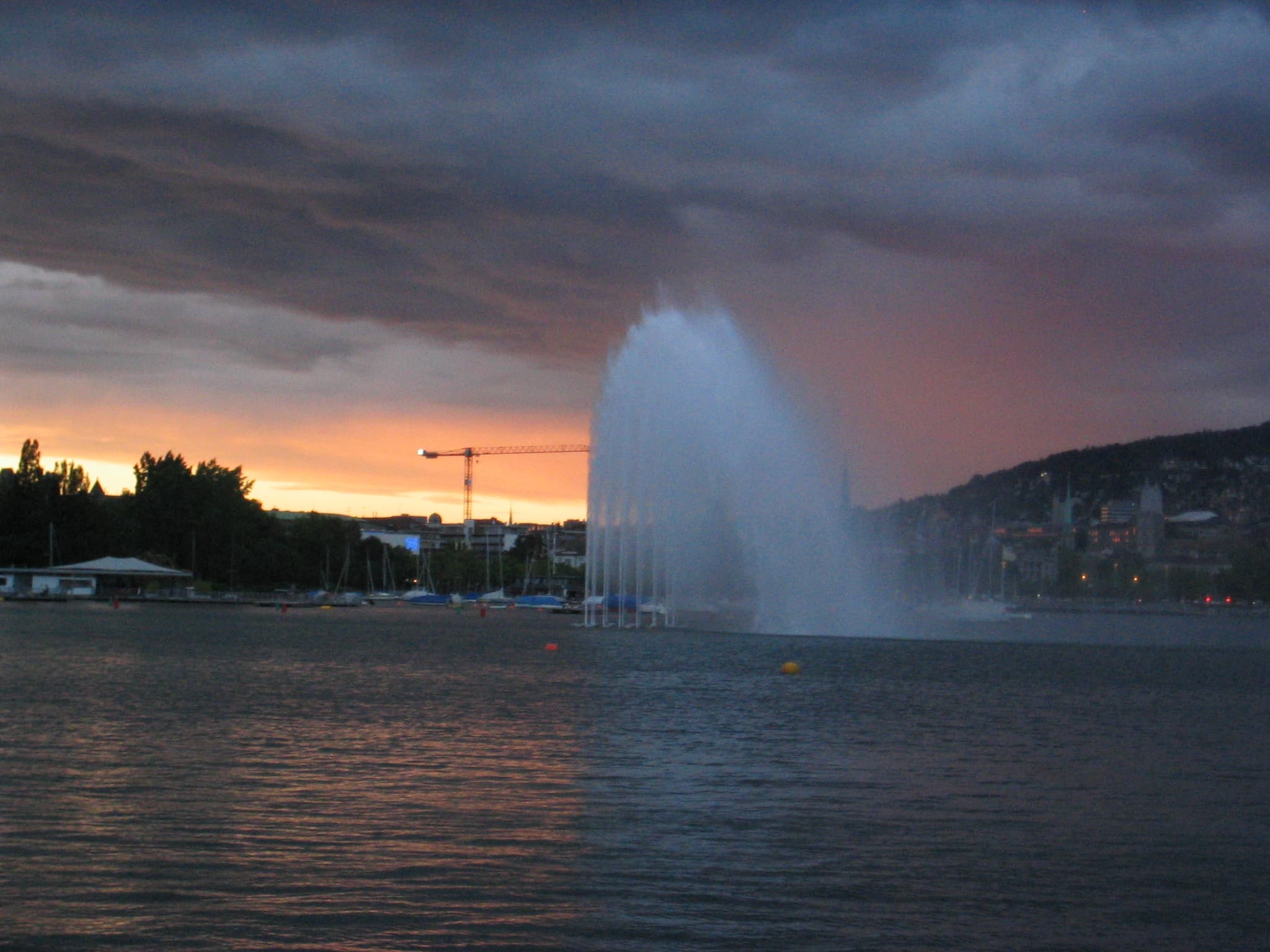 Sailing in Zurich
